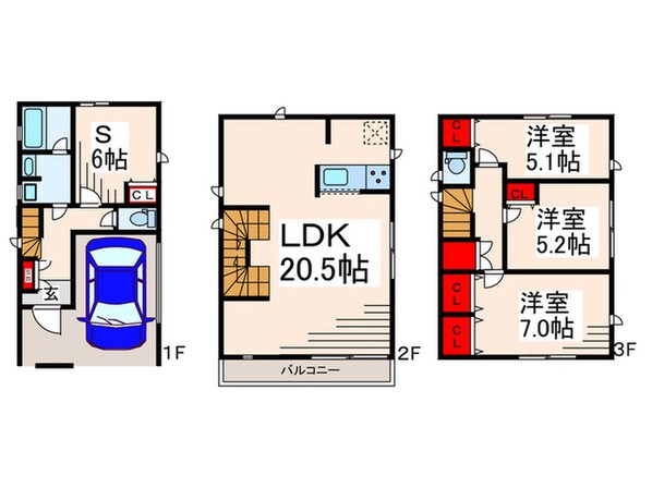 Ｋolet江東東砂♯04の物件間取画像